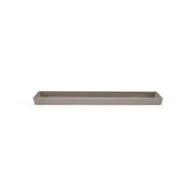 ecopots-soucoupe-rectangular-65-taupe-63-5-x-15-5-x-h-3-3-cm image 1