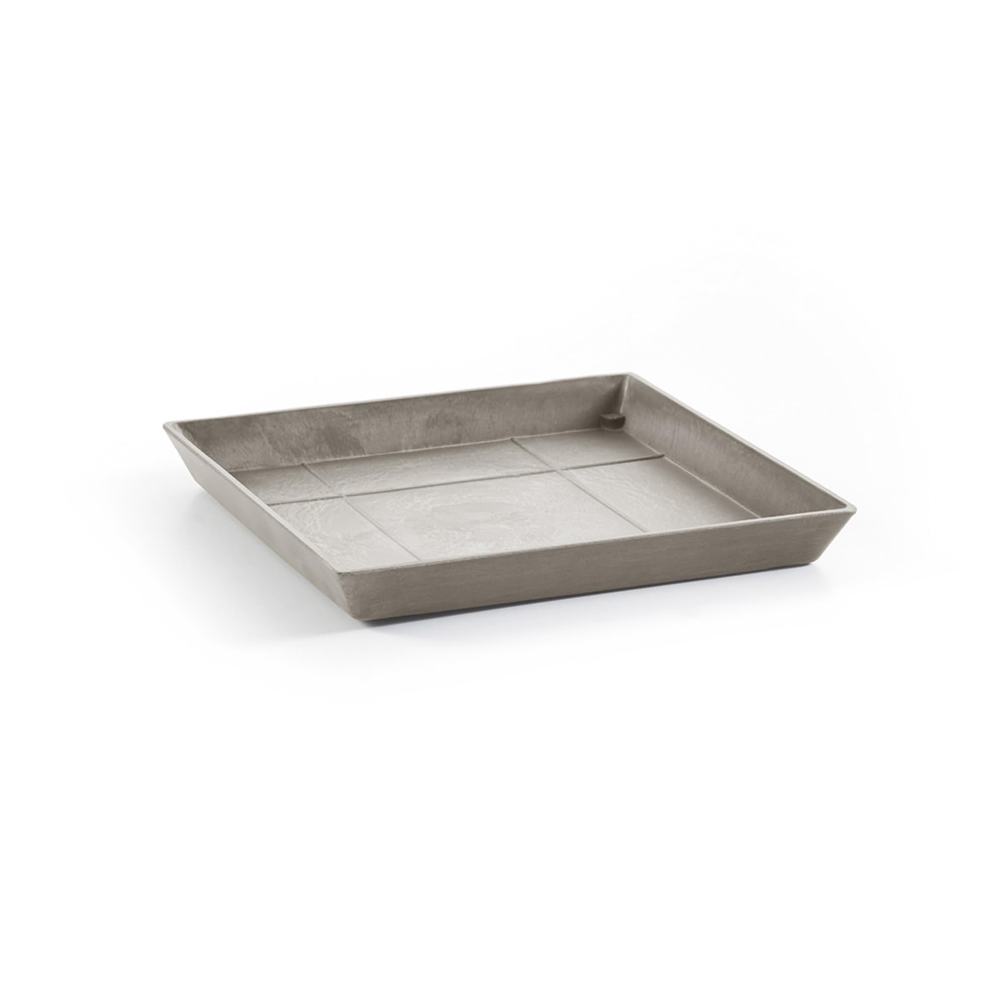 ecopots-square-soucoupe-40-taupe-35-5-x-35-5-x-h-3-5-cm-pour-rotterdam-40 image 1