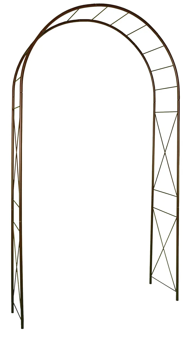 louis-moulin-arche-jardin-d-cor-losange-fer-vieilli-130-x-250-x-40-cm image 1