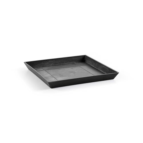 ecopots-rotterdam-soucoupe-carr-e-43-cm-anthracite image 7
