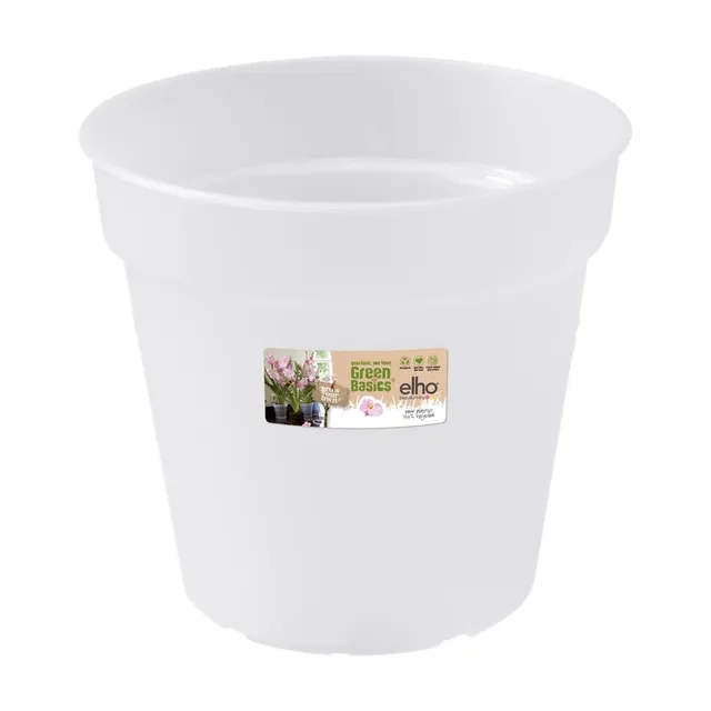 elho-green-basics-orchid-e-13cm-pot-de-fleur-transparent image 1