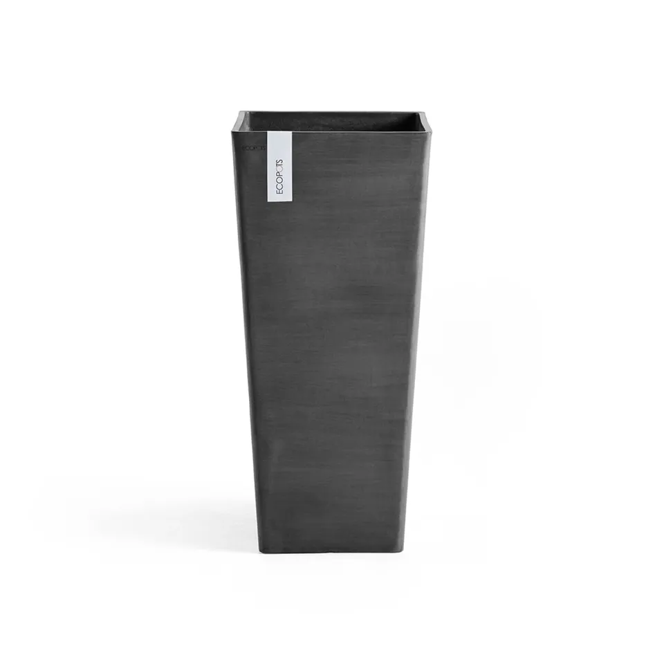 ecopots-rotterdam-pot-haut-70-cm-gris-fonc-42-l image 1