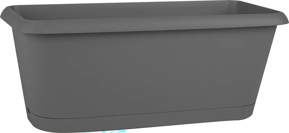 eda-chorus-jardini-re-2-6-l-avec-r-serve-d-eau-30-x-12-x-11-4-cm-gris-anthracite image 1