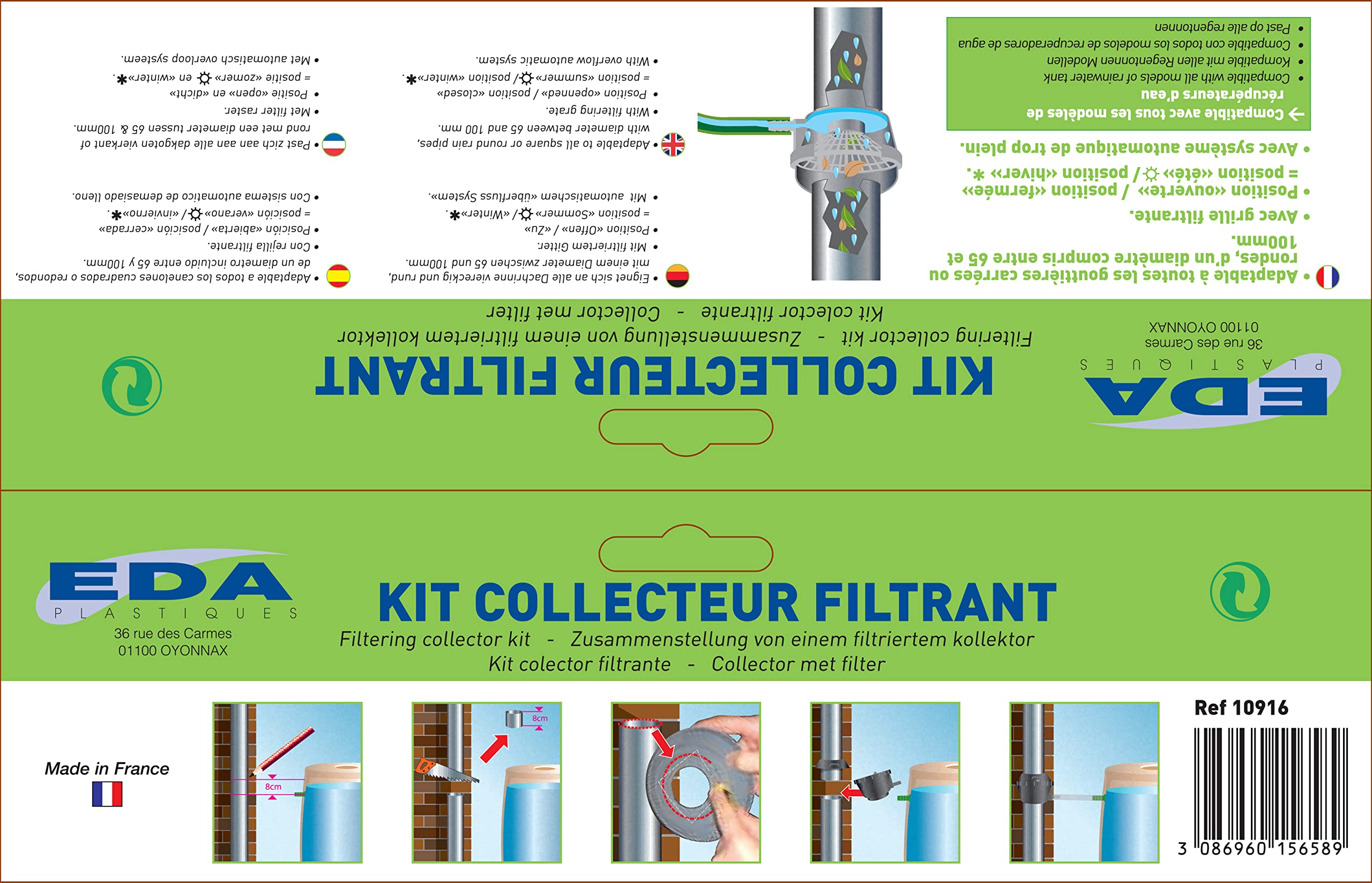 eda-kit-collecteur-universel-pour-r-cup-rateur-d-eau-gris image 5