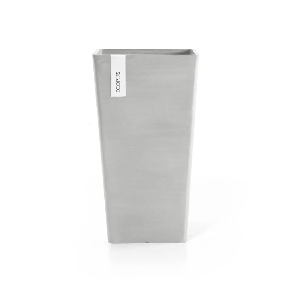 ecopots-rotterdam-high-56-pot-haut-carr-blanc-gris-31-x-31-x-h-56-cm-36-2-l image 1