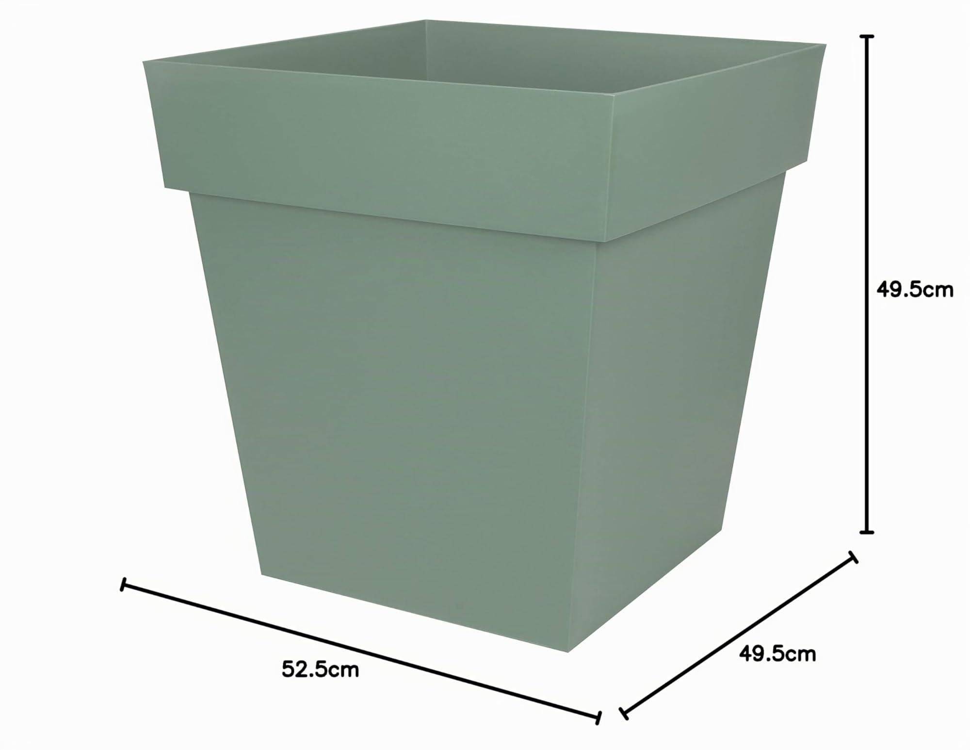 eda-toscane-pot-carr-50-cm-87-l-vert-laurier image 7