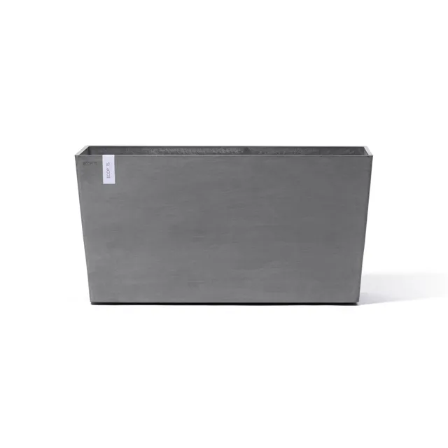 ecopots-paris-wheels-100-jardini-re-sur-roues-gris-100-x-40-x-h-50-cm-137-l image 1