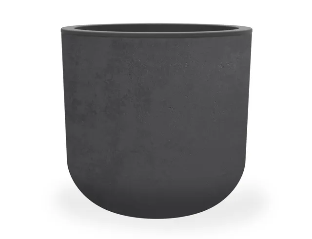 eda-basalt-up-pot-rond-50-cm-67-l-effet-b-ton-gris-anthracite image 1