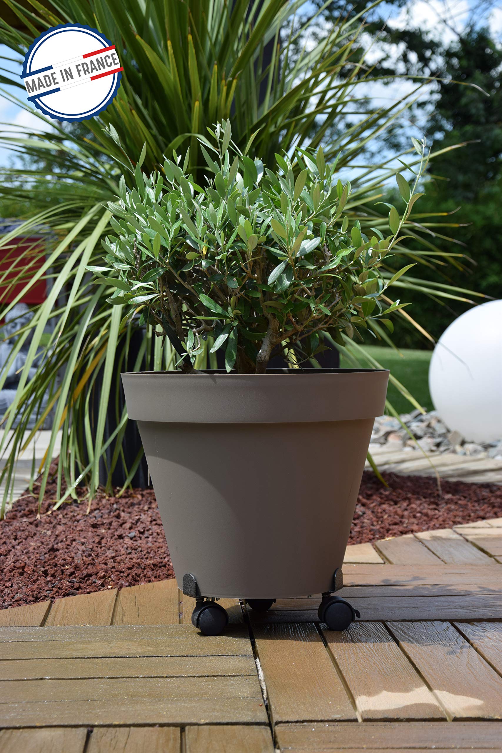 louis-moulin-roule-plante-extensible-27-37-cm-anthracite-support-roulettes-75-kg image 3