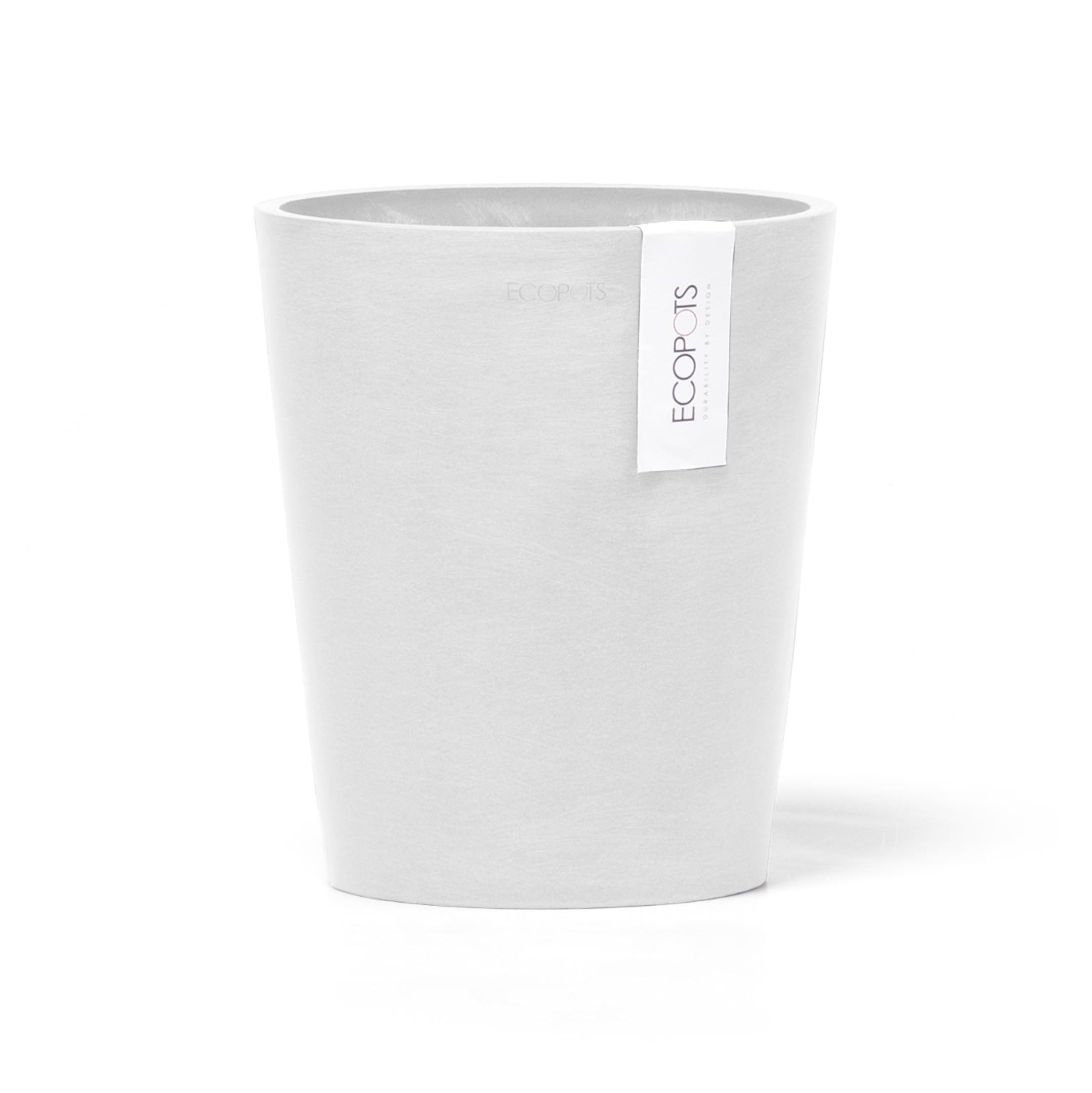 ecopots-morinda-17-pot-orchid-es-blanc-17-cm-avec-drainage image 1