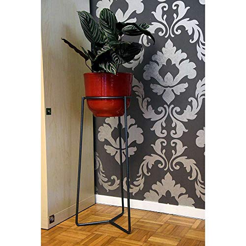 louis-moulin-porte-plantes-tripode-58-x-21-5-cm-anthracite-acier image 6