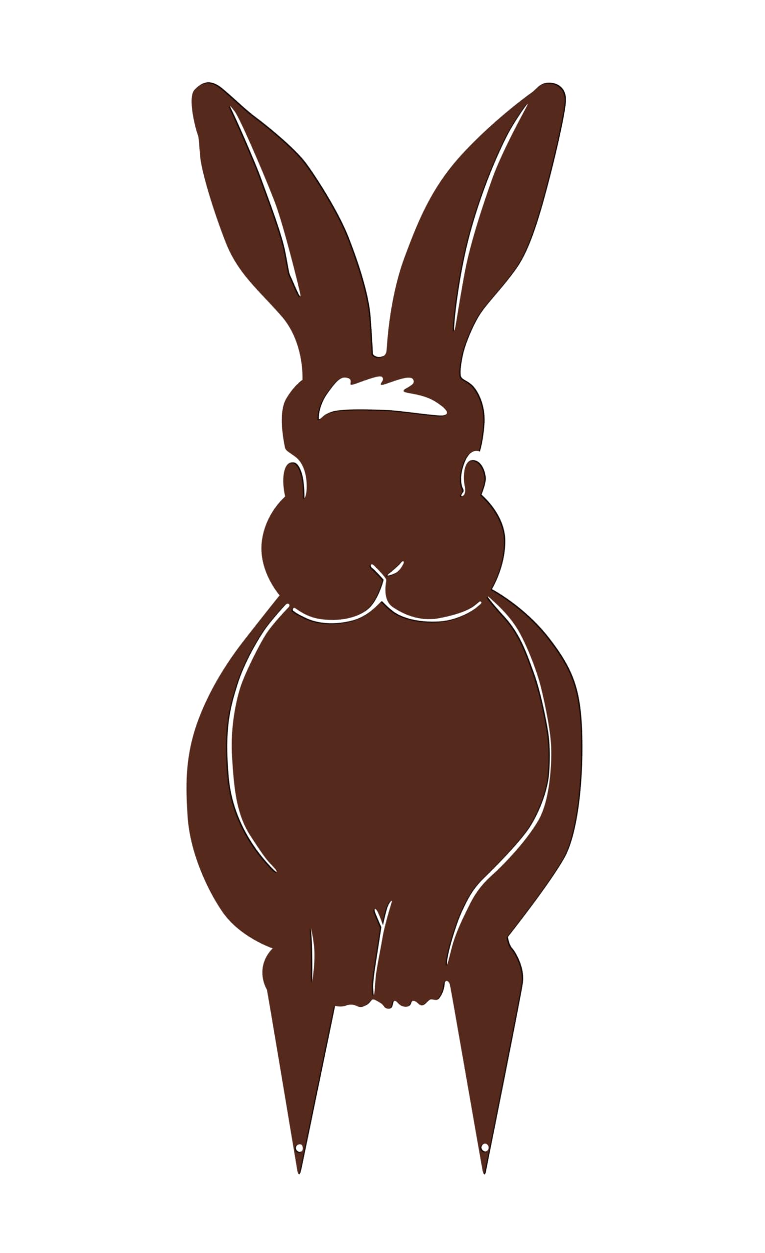 louis-moulin-figurine-lapin-piquer-d-coration-jardin-acier-poxy-43-5-cm-fer-viei image 1