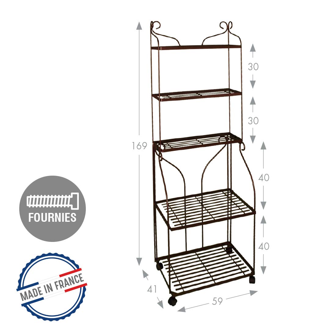 louis-moulin-536-tag-re-plante-boulang-re-volute-fer-vieilli image 2