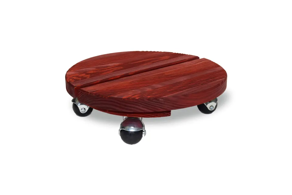 louis-moulin-roule-plante-bois-rond-30-cm-rouge image 1