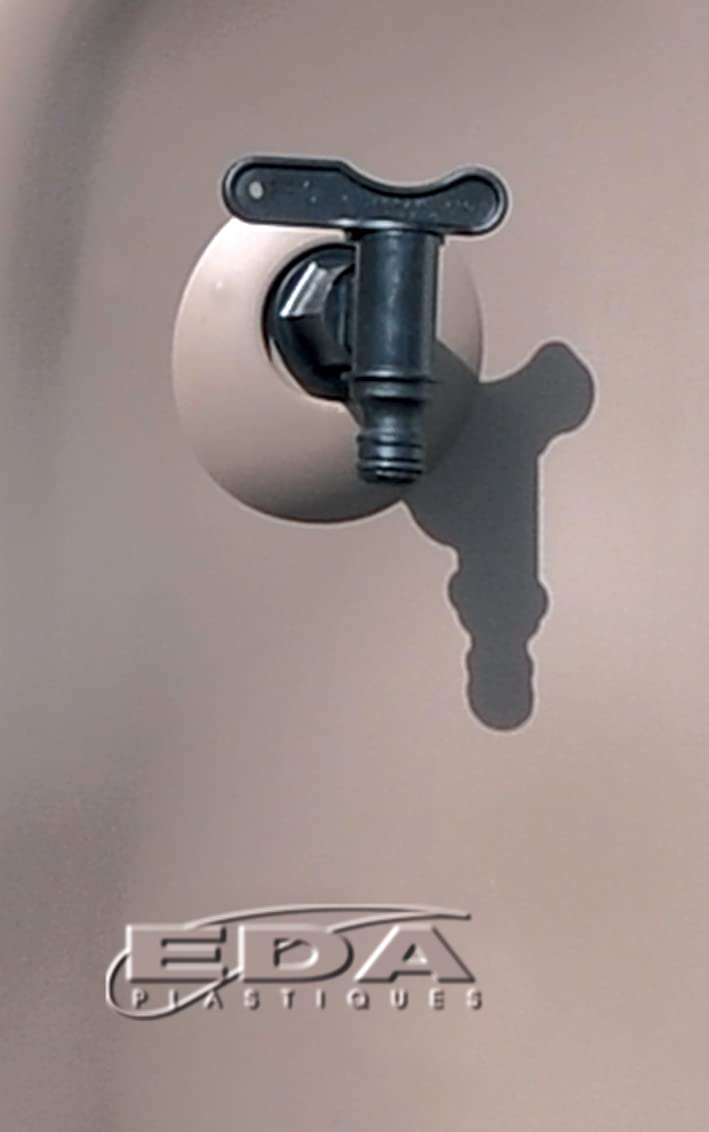 eda-robinet-pour-r-cup-rateur-d-eau-3-4-gaz-noir-filetage-long-joint-inclus-d-bi image 2