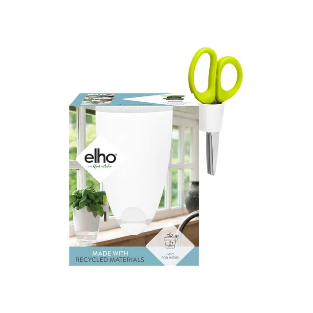elho-brussels-all-in-1-pot-herbes-13-cm-blanc image 1