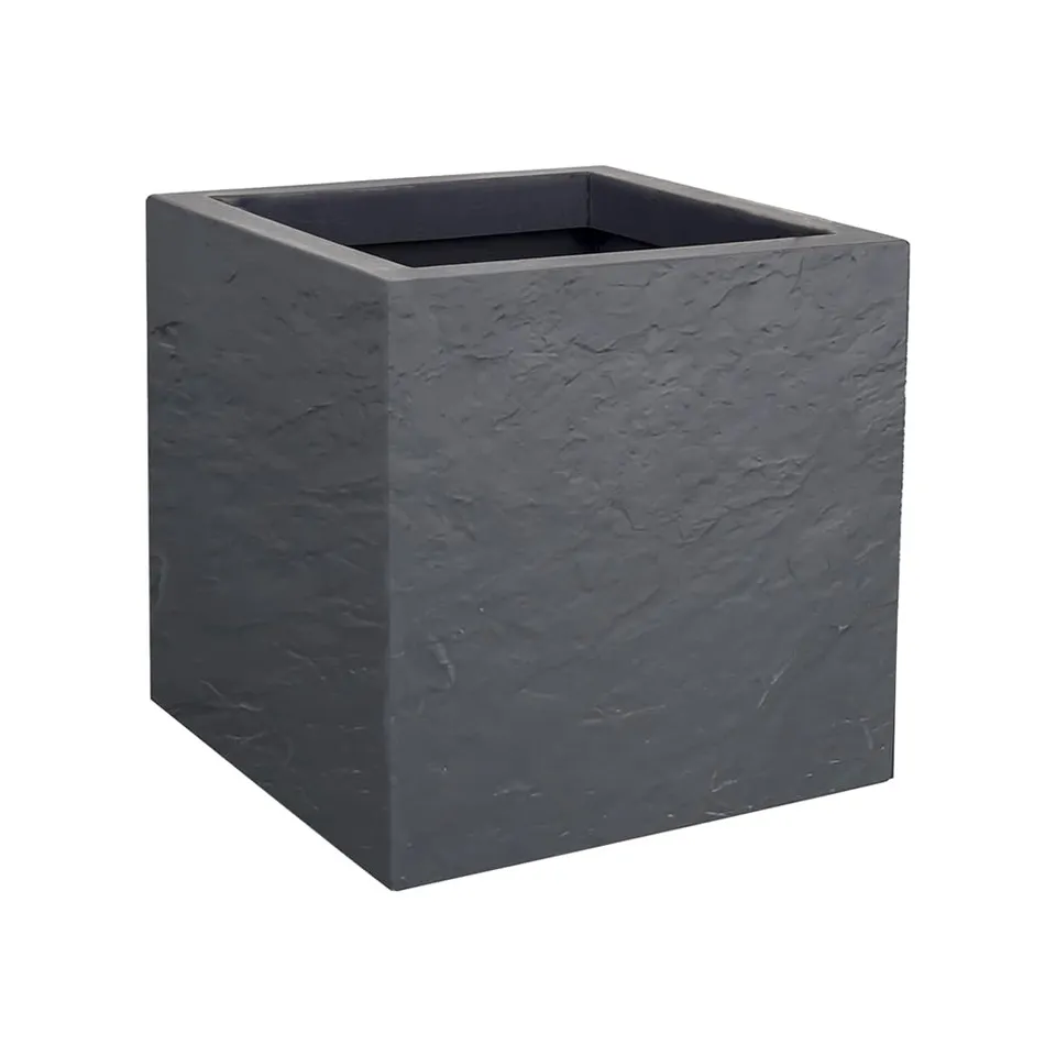 eda-volcania-up-pot-carr-21-l-29-5-cm-d-cor-pierre-avec-r-tention-d-eau-gris-ant image 1