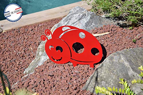 louis-moulin-figurine-piquer-coccinelle-21x33-cm-rouge image 7