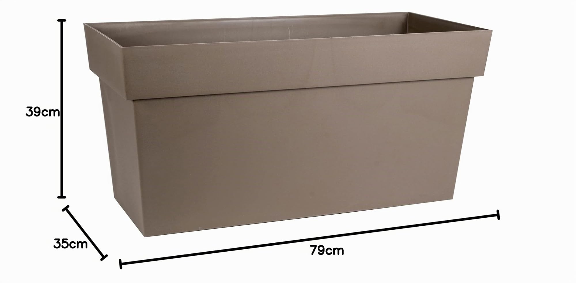 eda-muret-toscane-80-cm-taupe-jardini-re-74-l-79-x-35-x-h-39-cm-avec-r-serve-d-e image 7