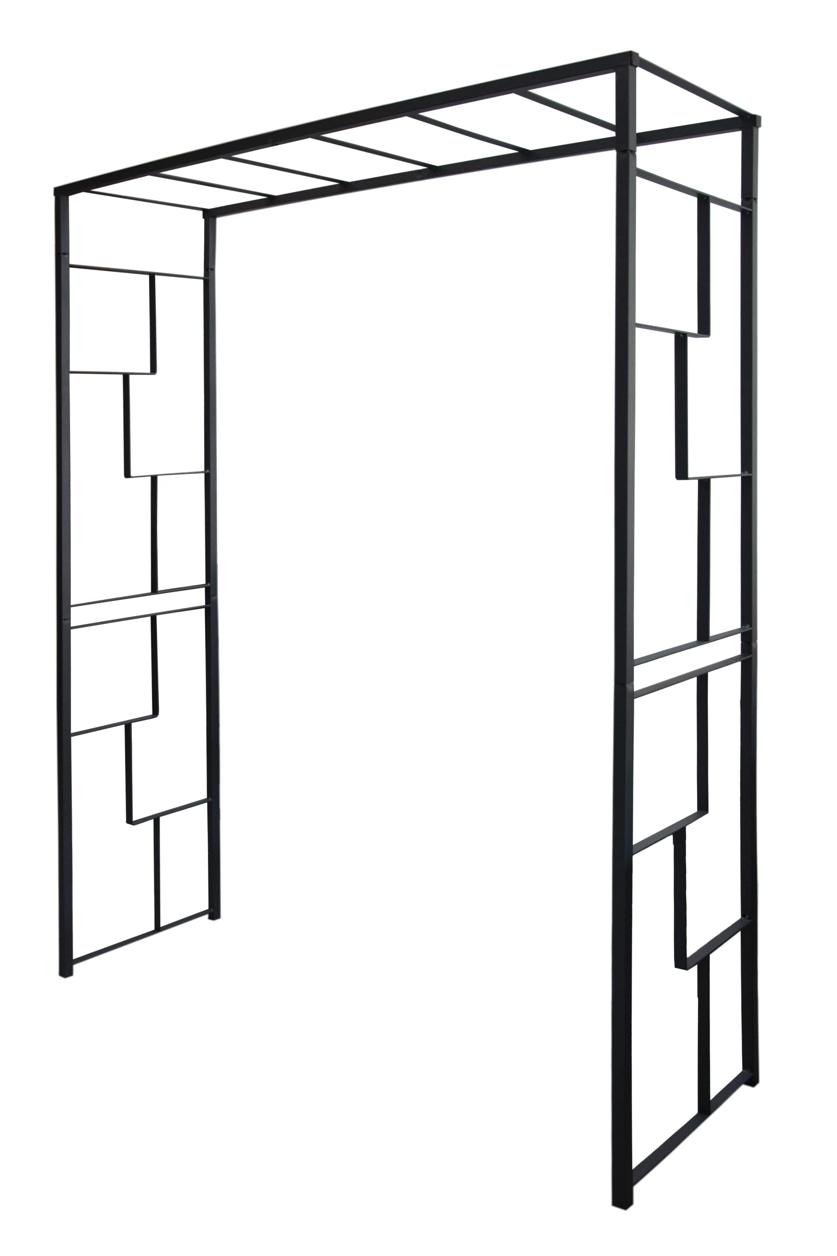 louis-moulin-arche-de-jardin-lin-ale-155x50x198-cm-anthracite-acier-poxy-made-in image 1