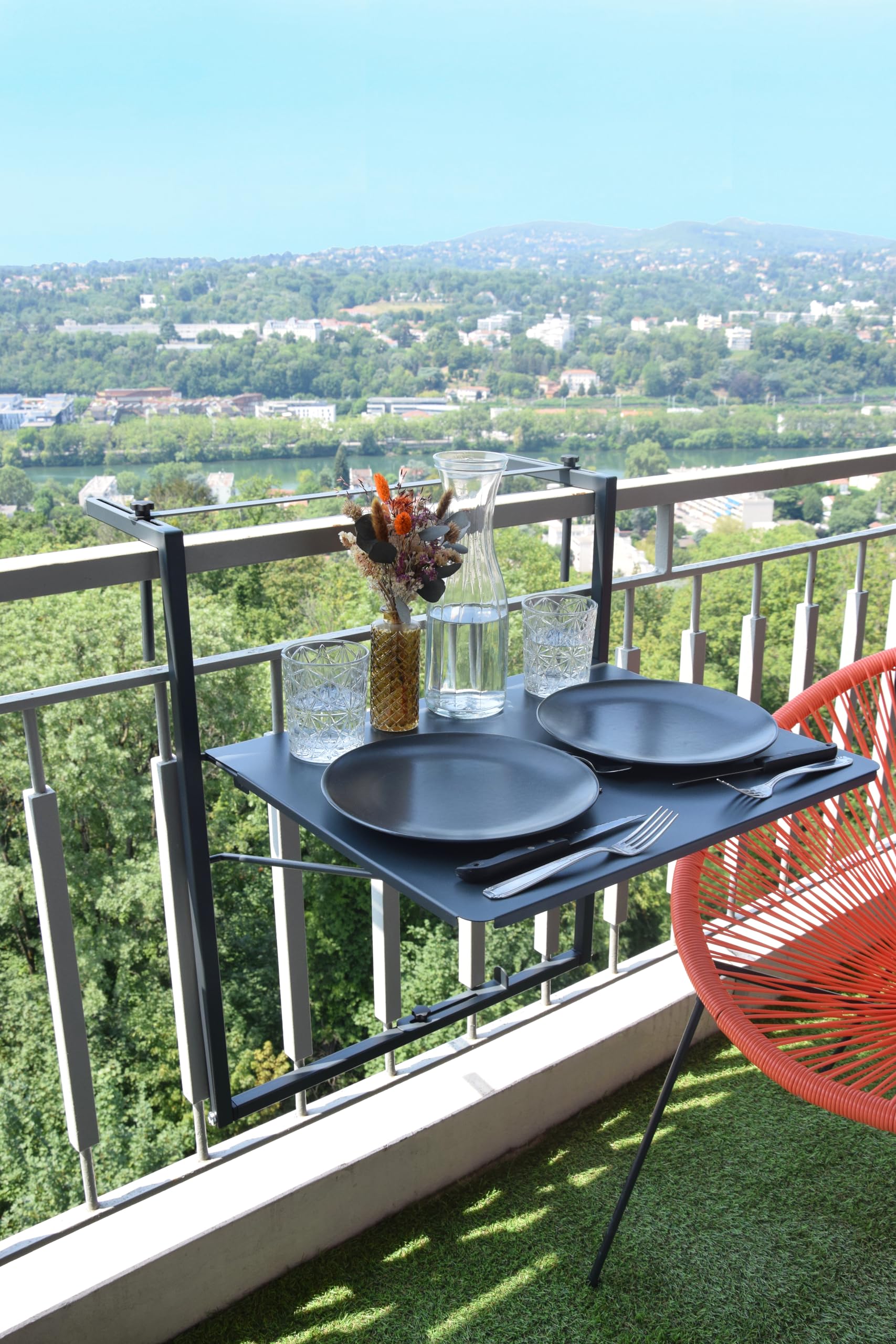 louis-moulin-table-de-balcon-r-glable-sol-a-55x45-cm-anthracite-made-in-france image 2