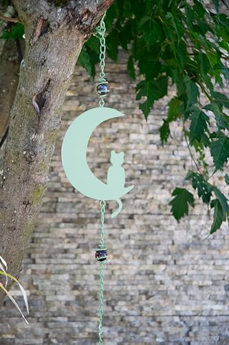 louis-moulin-carillon-m-tal-chat-lune-90-cm-vert-p-le image 8