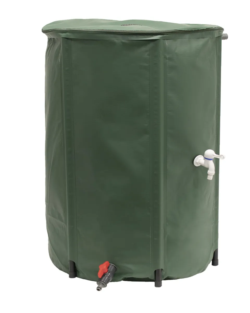 eda-r-cup-rateur-d-eau-souple-et-pliable-500-l-avec-filtre-2-robinets image 1