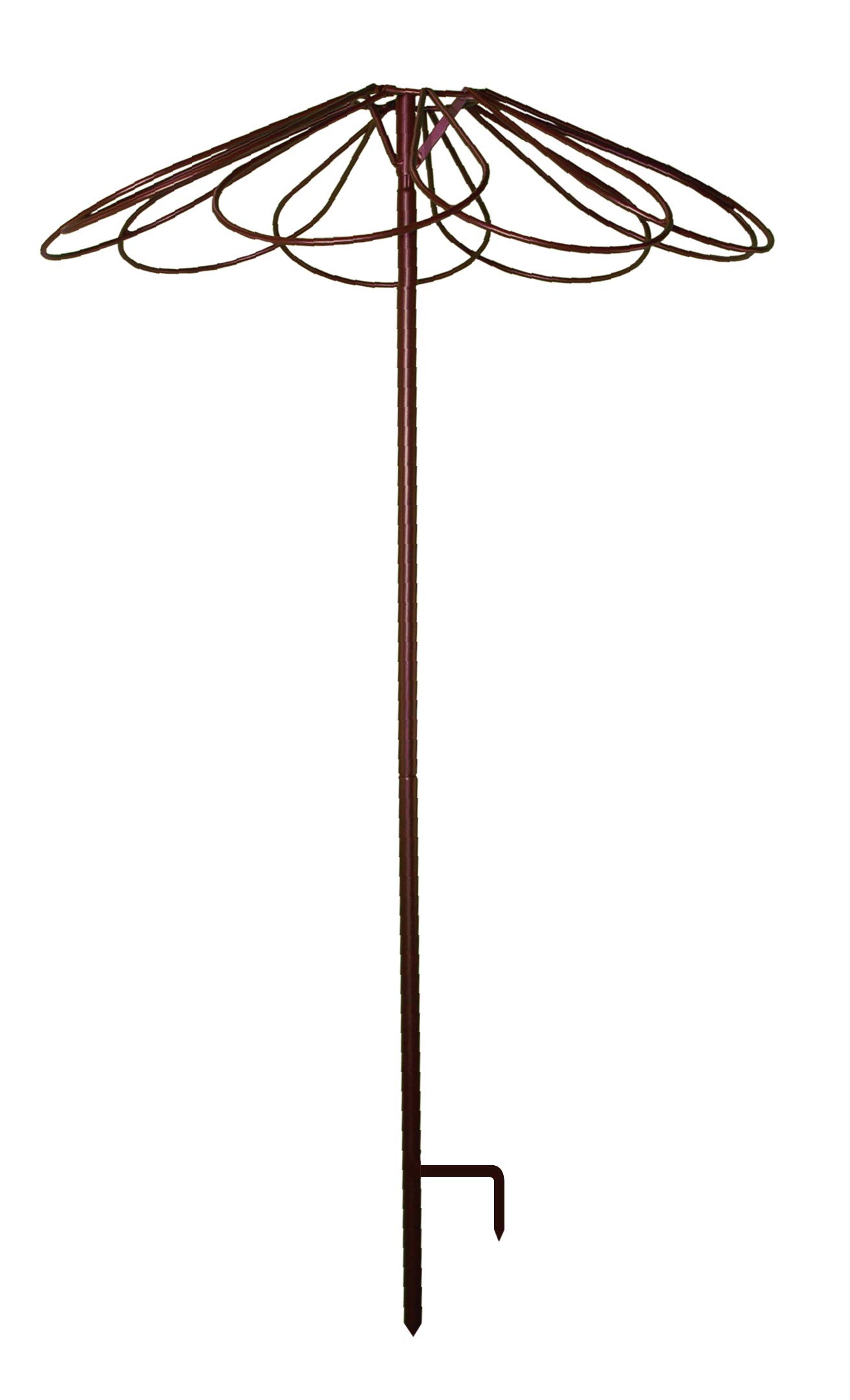 louis-moulin-tuteur-parapluie-9-p-tales-pour-rosier-fer-vieilli-100-x-250-cm image 1
