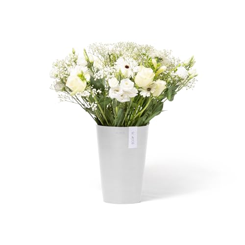 ecopots-pisa-21-pot-rond-blanc-pur-21-x-h-30-cm-6-8-l image 5