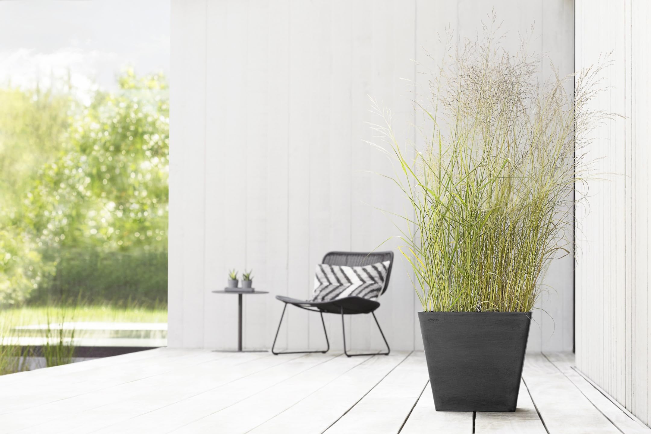 ecopots-rotterdam-pot-carr-50-x-50-cm-gris-fonc image 4