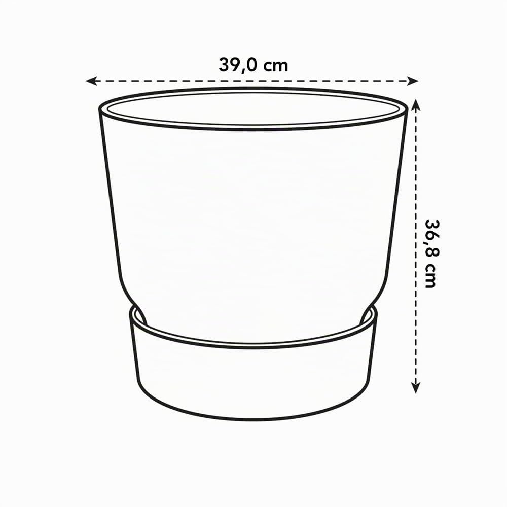 elho-greenville-rond-40-cm-pot-de-fleur-avec-soucoupe-int-gr-e-living-noir image 5