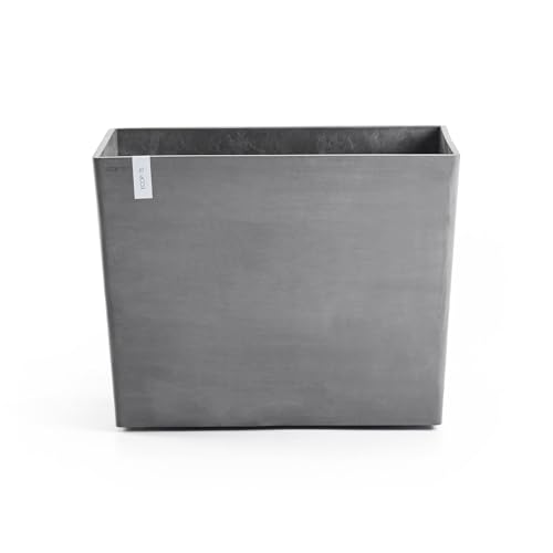 ecopots-paris-85-jardini-re-sur-roues-gris-85-x-40-x-h-65-cm-152-l image 6
