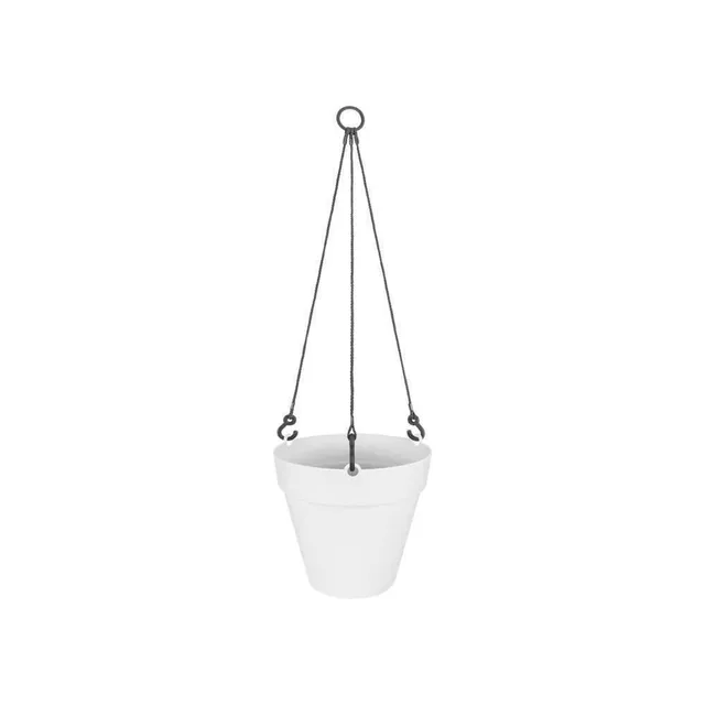 elho-loft-urban-suspension-20-pot-suspendu-19-5-x-h-19-cm-avec-corde-blanc-blanc image 1