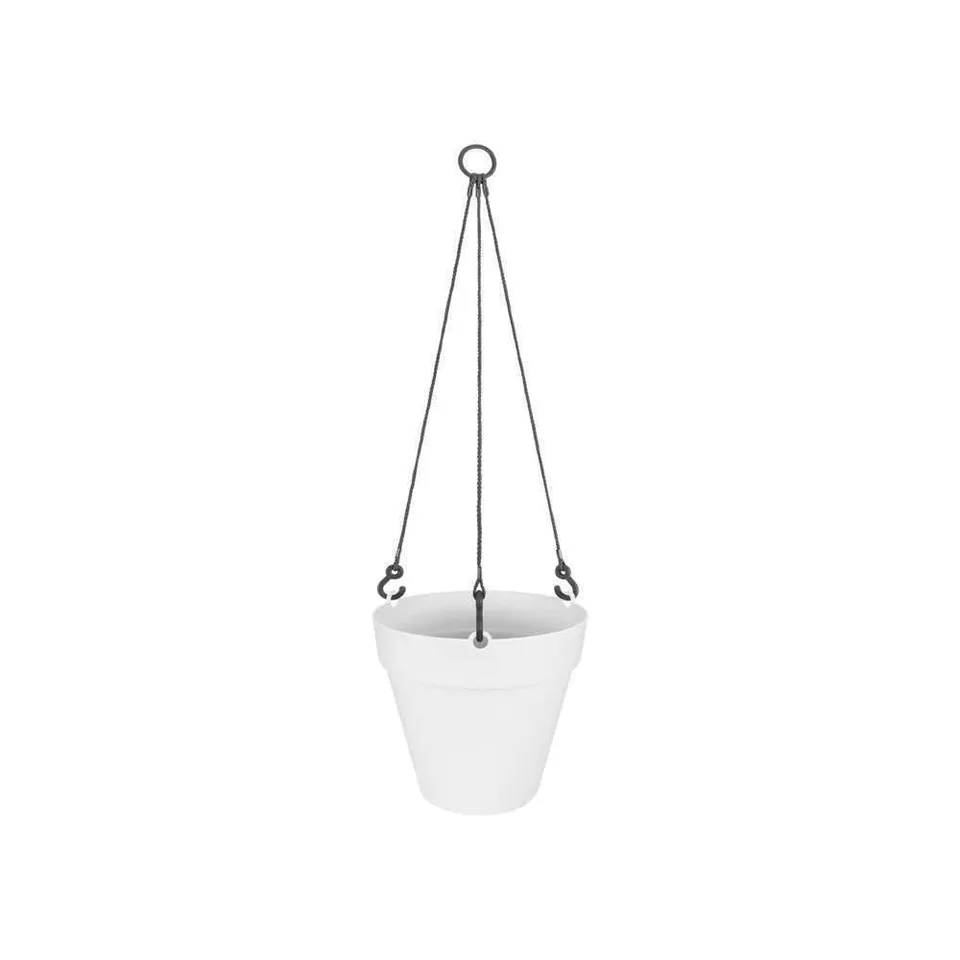 elho-loft-urban-suspension-20-pot-suspendu-19-5-x-h-19-cm-avec-corde-blanc-blanc image 1