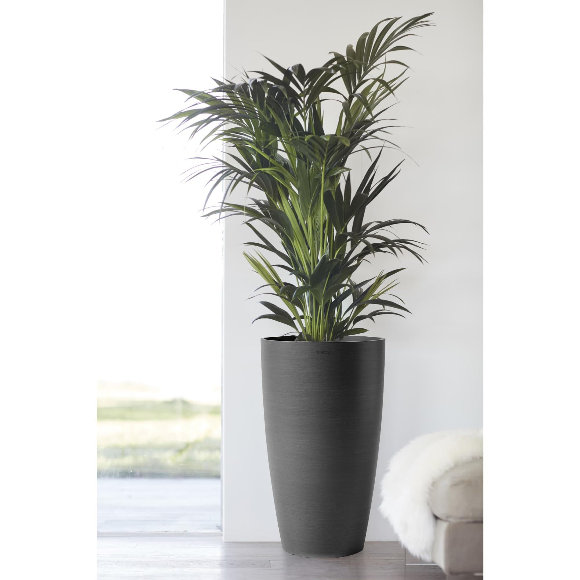ecopots-stockholm-high-60-pot-haut-dark-grey image 3