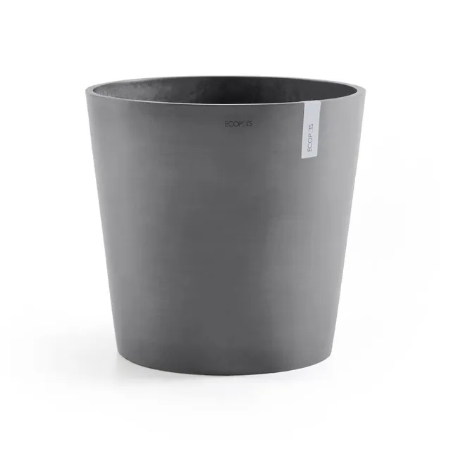 ecopots-amsterdam-rond-50-cm-grand-pot-en-plastique-recycl image 1