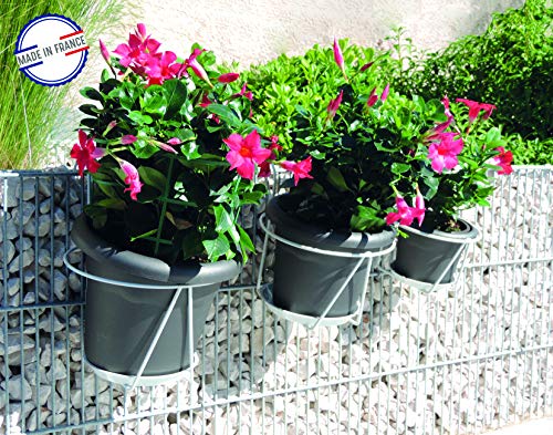 louis-moulin-porte-pot-soucoupe-crochet-16-18-cm-blanc image 6
