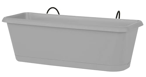 eda-jardini-re-chorus-50-cm-9-4-l-avec-r-serve-d-eau-support-gris-b-ton image 4