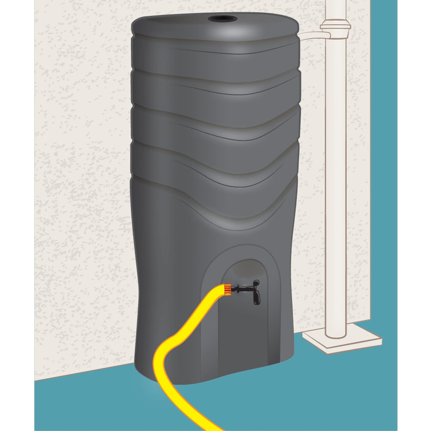 eda-r-cup-o-550-l-r-cup-rateur-d-eau-de-pluie-avec-kit-collecteur-filtrant-robin image 5