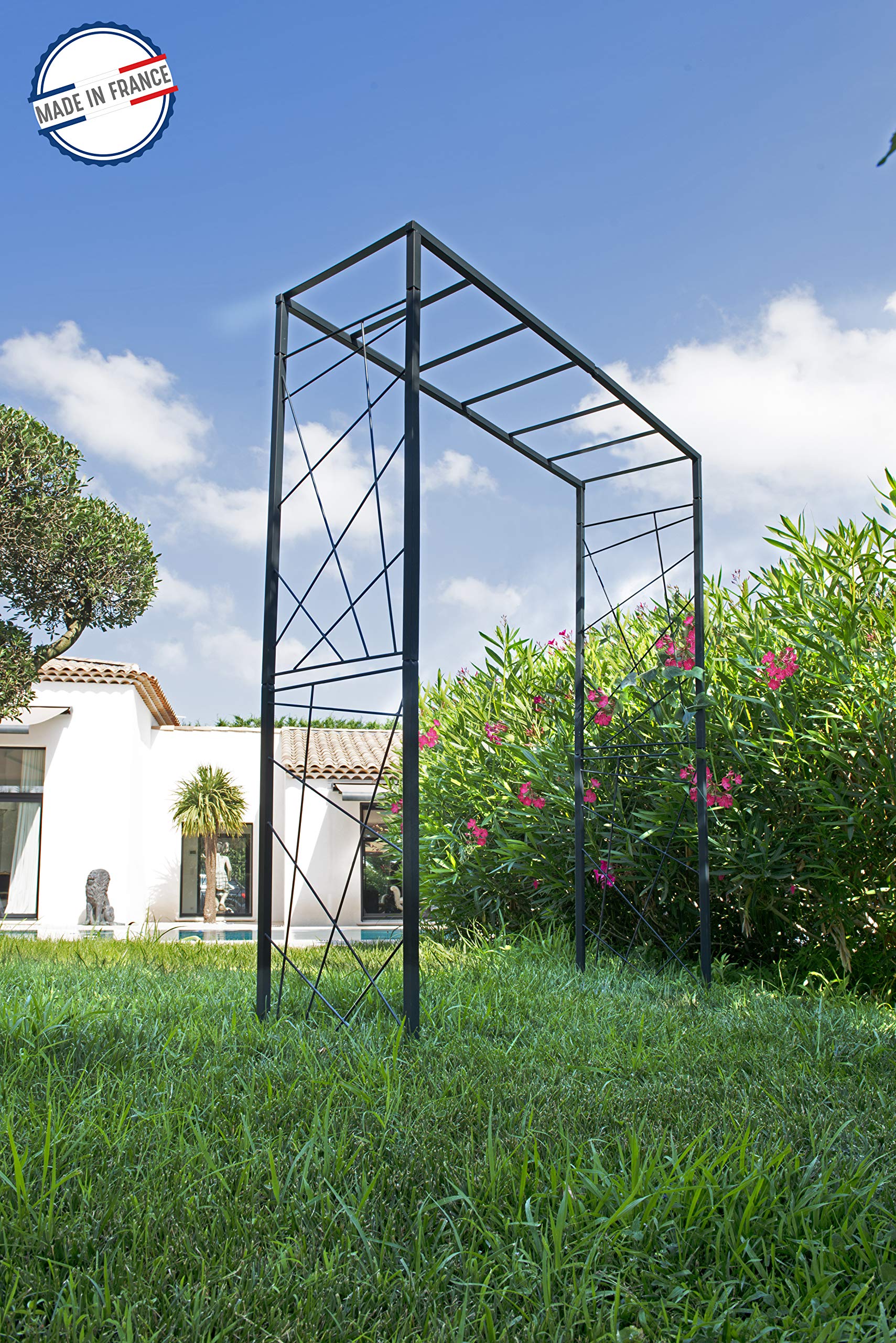 louis-moulin-arche-mandala-155x50x198-cm-tuteur-arche-tube-carr-25-mm-anthracite image 3