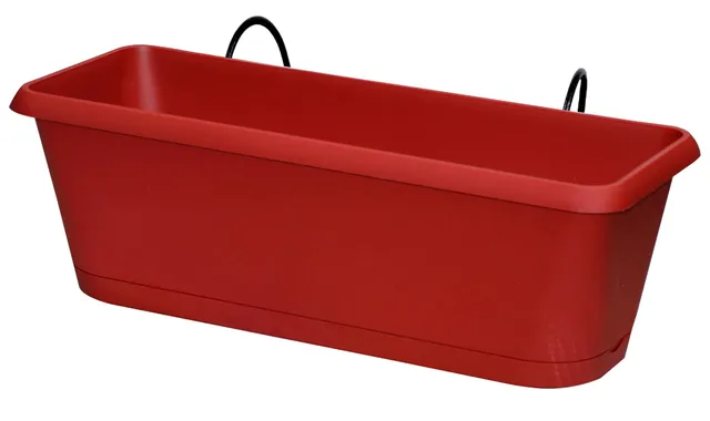 eda-jardini-re-chorus-50-cm-avec-r-serve-d-eau-support-invisible-9-4-l-rouge-rub image 1