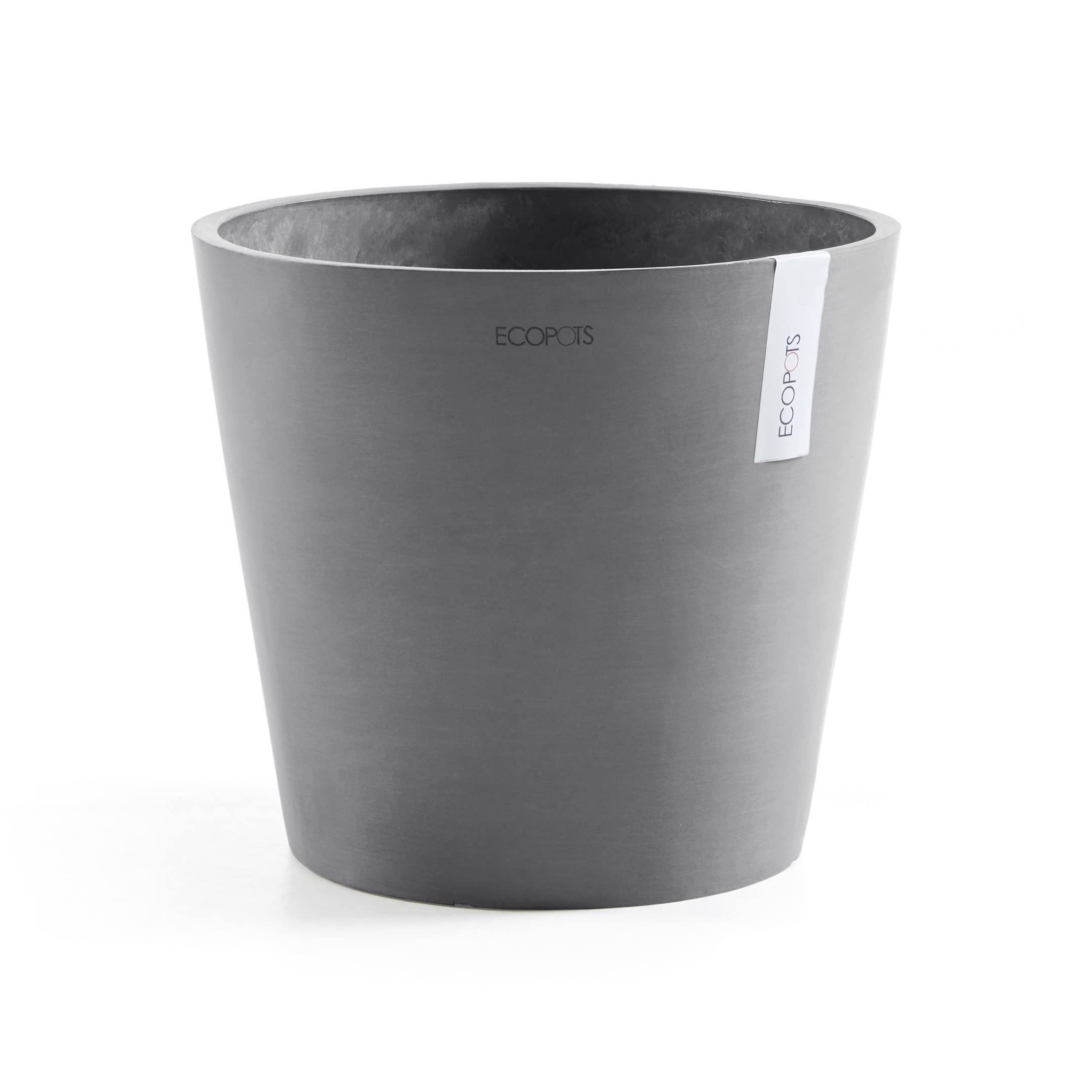 ecopots-pot-rond-amsterdam-40-gris-fonc-40-x-h-35-cm-28-l image 8