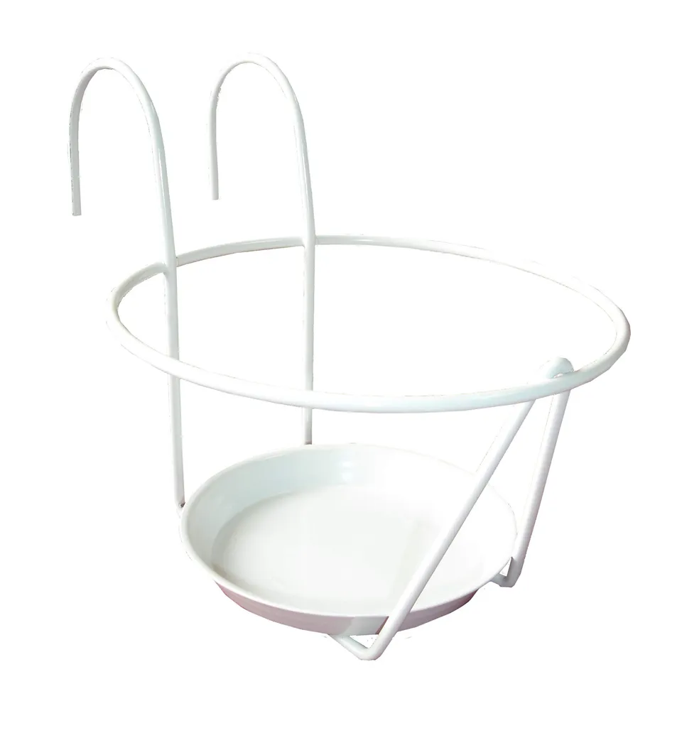 louis-moulin-porte-pots-soucoupe-crochet-20-22-cm-blanc image 1
