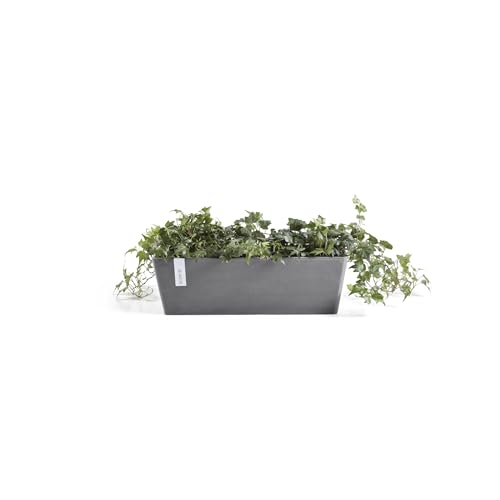 ecopots-bruges-jardini-re-balcon-grise-55-x-17-cm-avec-r-serve-d-eau image 8
