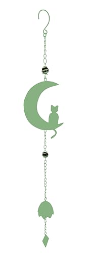 louis-moulin-carillon-m-tal-chat-lune-90-cm-vert-p-le image 5