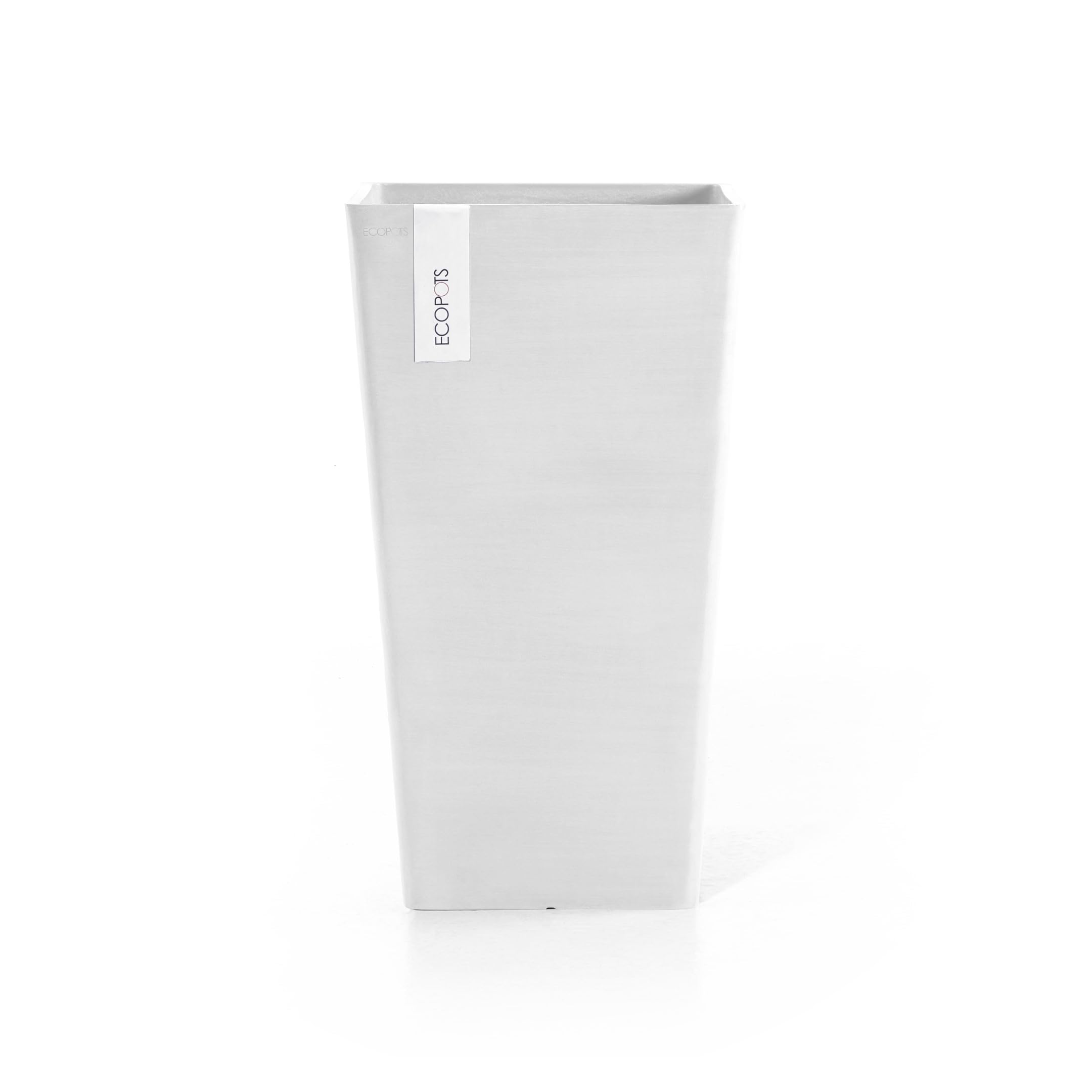 ecopots-rotterdam-mid-high-56-pot-pure-white image 1