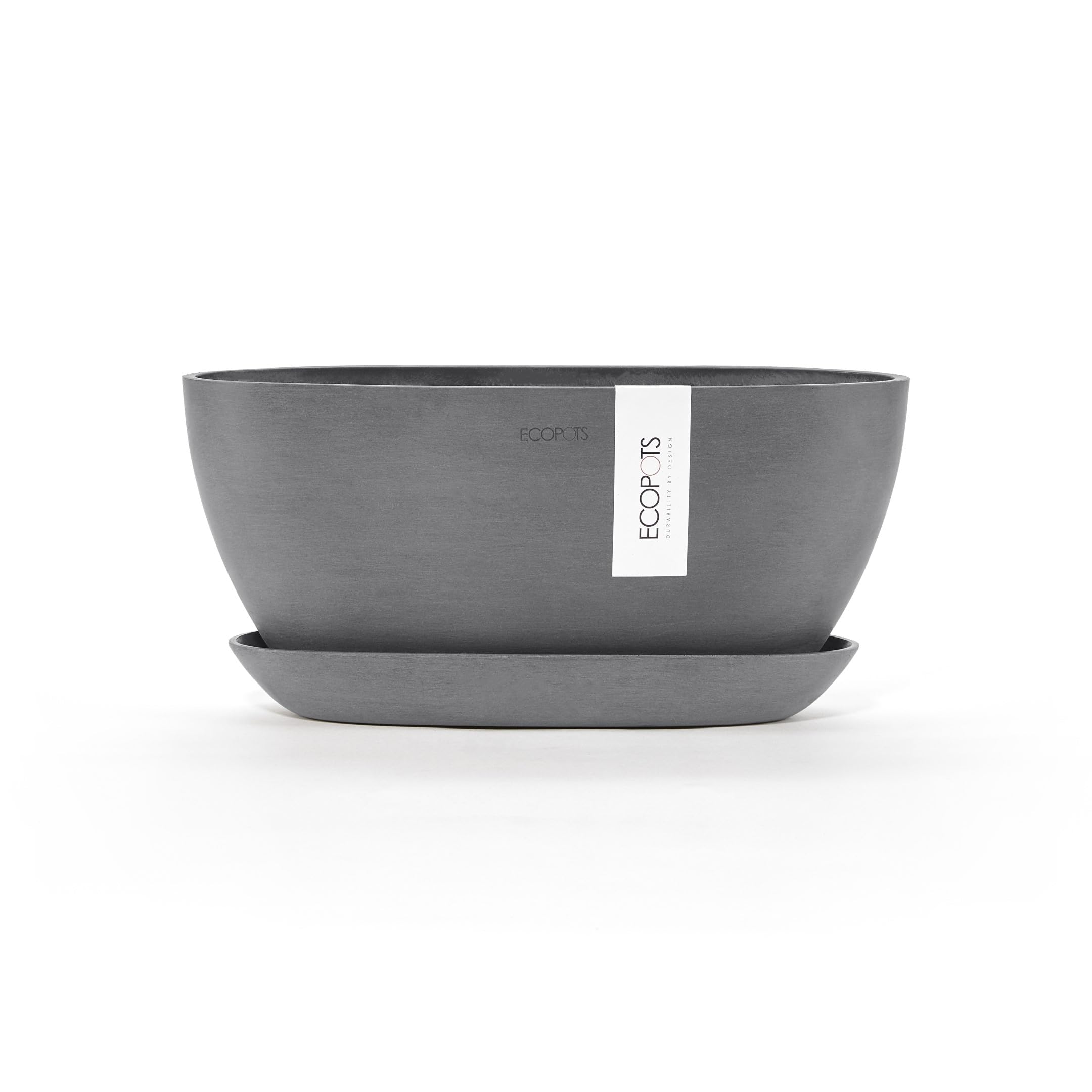 ecopots-sofia-pot-ovale-30-gris-avec-r-servoir-d-eau-30-x-13-x-h-13-5-cm-2-7-l image 5