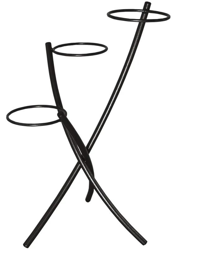 louis-moulin-porte-plantes-tube-rond-3-pots-h-77-cm-anthracite image 1