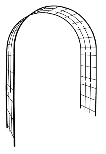 louis-moulin-treillage-arche-de-jardin-250-x-180-x-50-cm-anthracite image 5