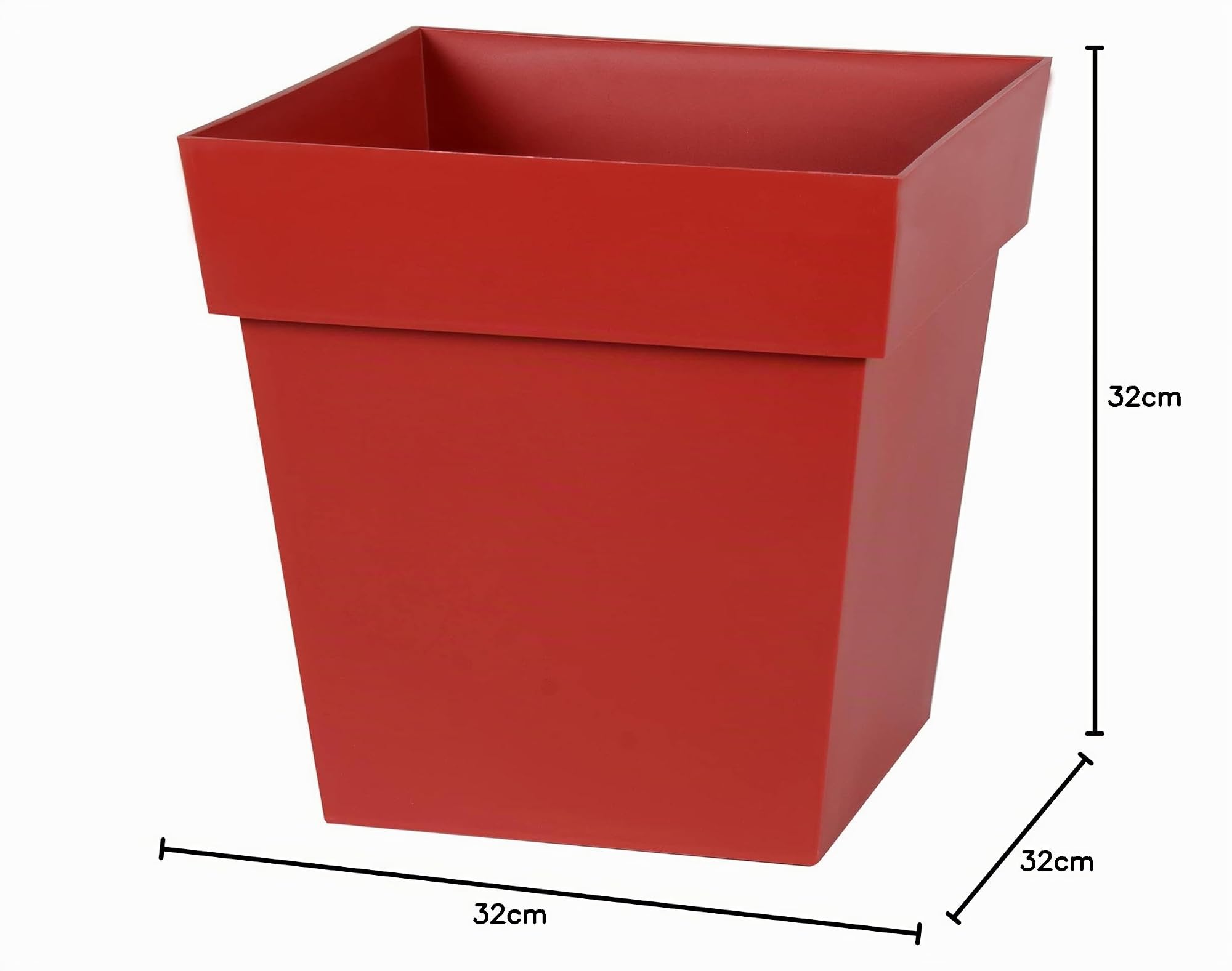 eda-toscane-pot-carr-32-cm-22-l-rouge-rubis image 5